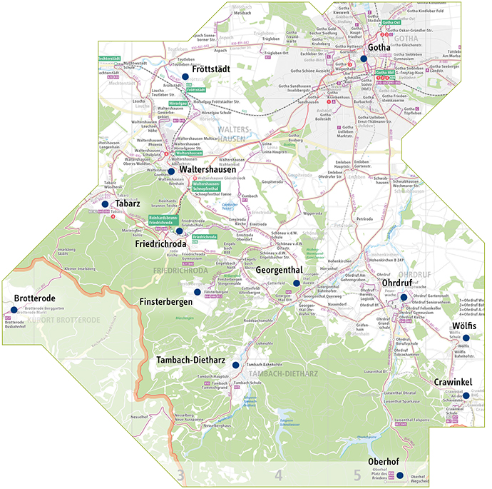 Kurbeitrag / Kurtaxe Bad Tabarz - kostenfrei Bahn, tabbs und